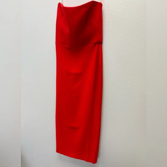 Callan Stretch Crepe Strapless Dress - Picture 6 of 12